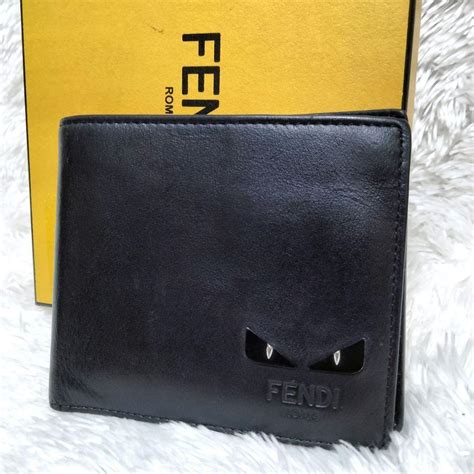 fendi monster bug wallet|fendi monster eyes bifold wallet.